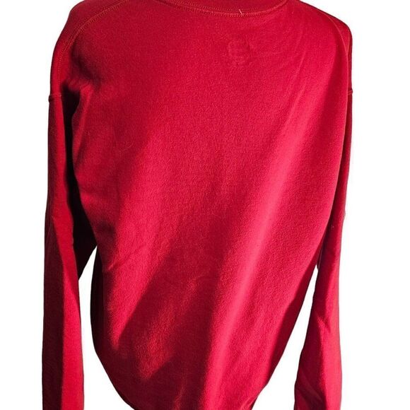 Christmas Sweatshirt Eureka Ohara Mens Size Medium Red Crewneck Ru Paul Drag - Picture 2 of 7